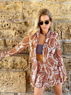 E print blouse