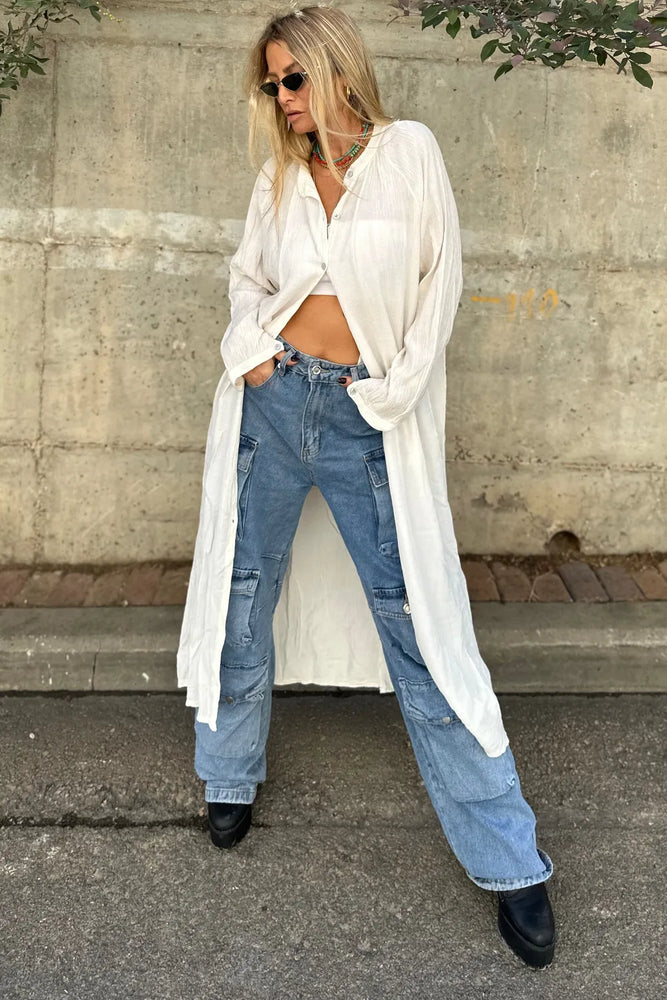 E cotton long cover