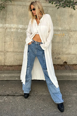 E cotton long cover