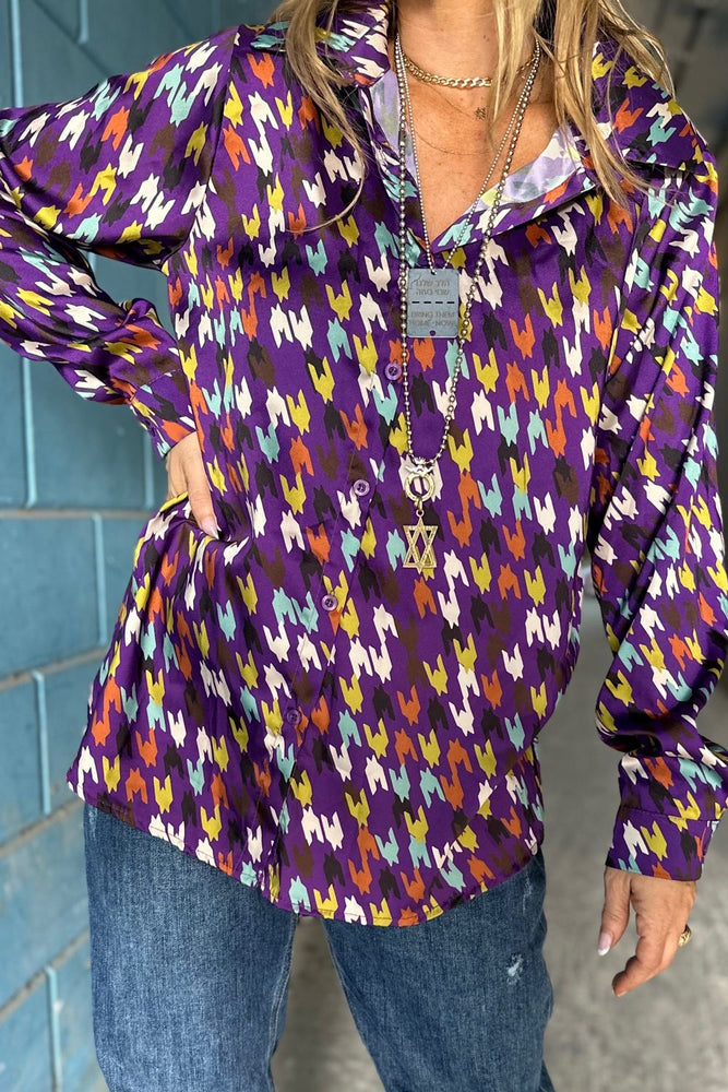 Print blouse