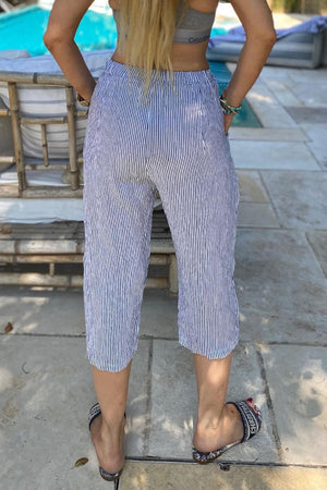 M stripe pants