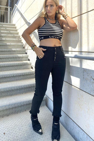 O buttons pants