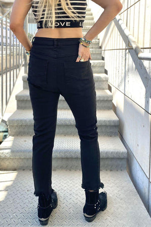 O buttons pants