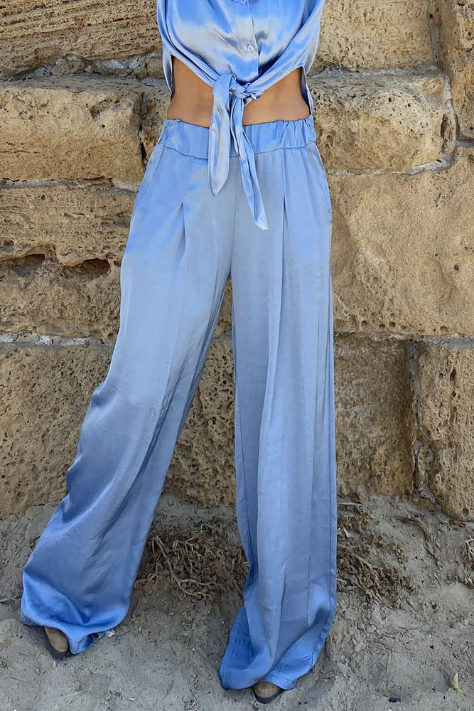 AM silk pants