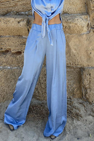 AM silk pants