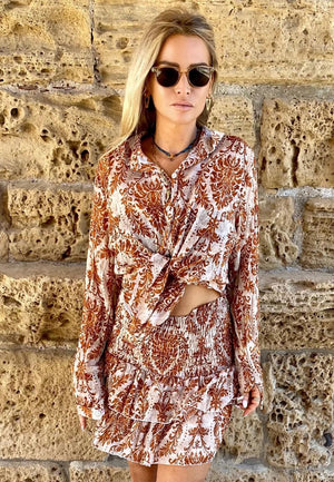 E print blouse