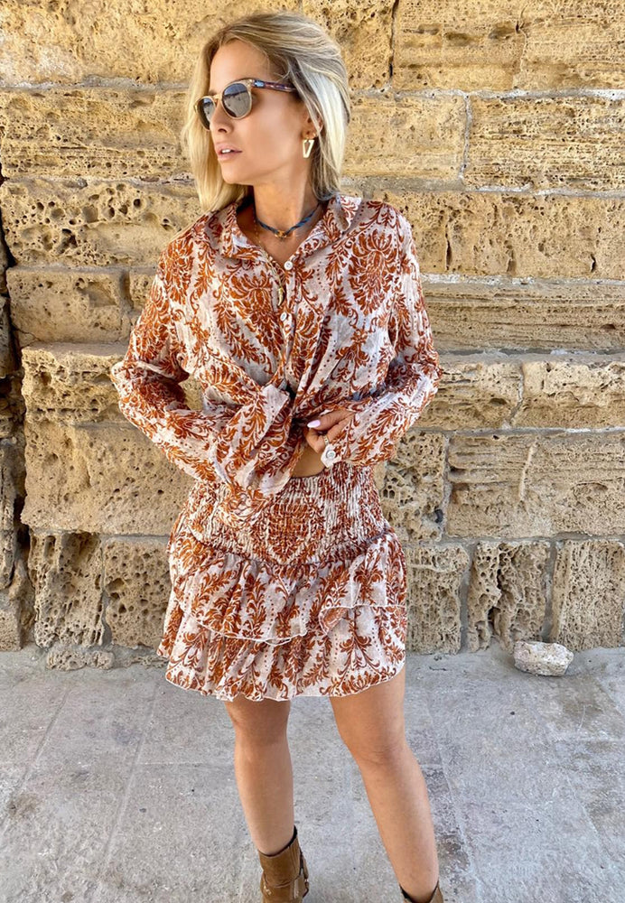 E print blouse