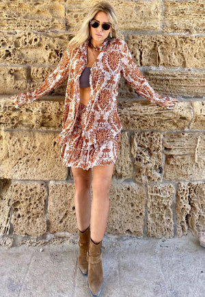 E print blouse