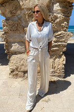 AM silk pants