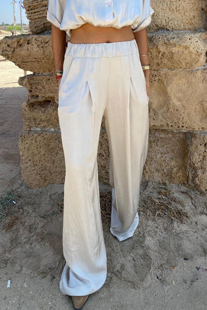 AM silk pants