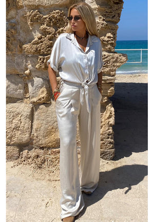 AM silk blouse
