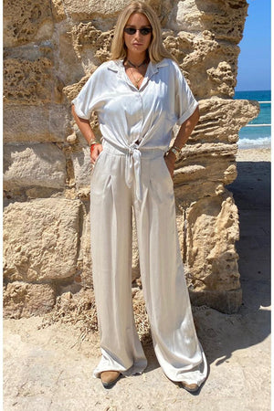 AM silk pants
