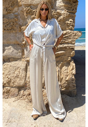 AM silk blouse