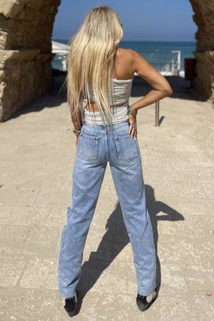 D  cotton buttons denim