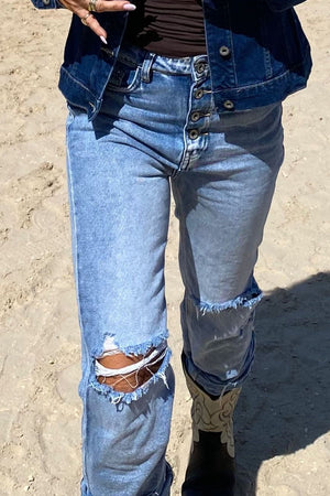 D  cotton buttons denim