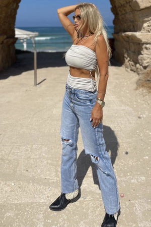 D  cotton buttons denim