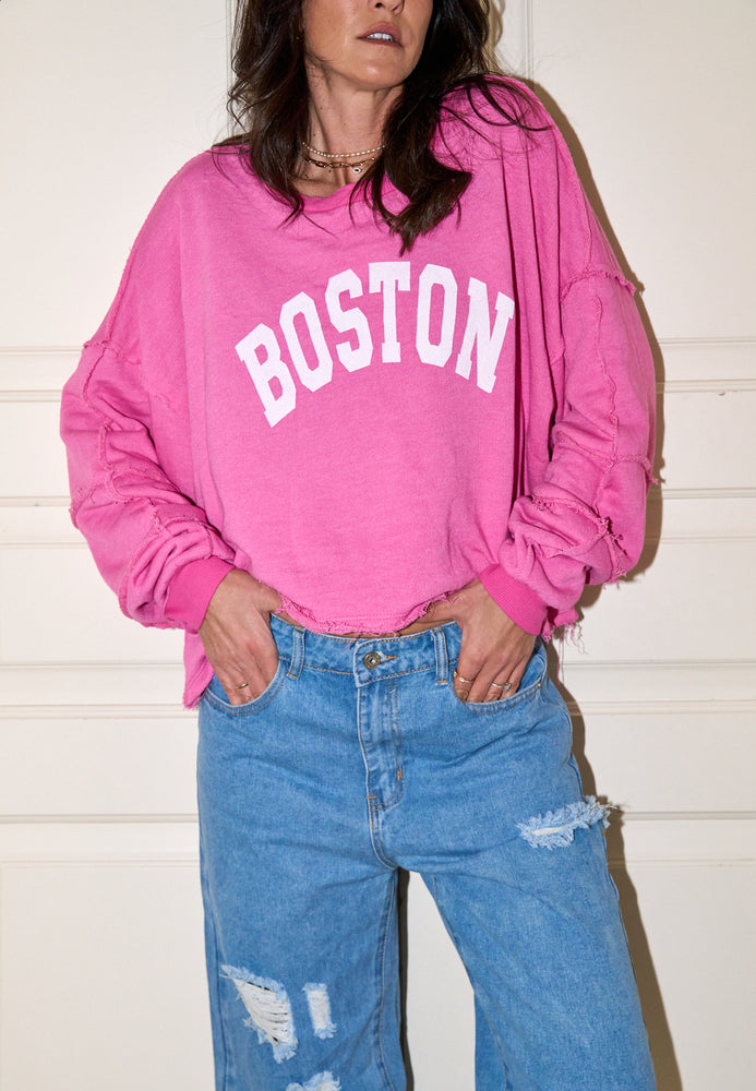 E Boston sweatshirt