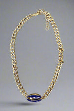 GORMET CHOCKER BLUE SMALL